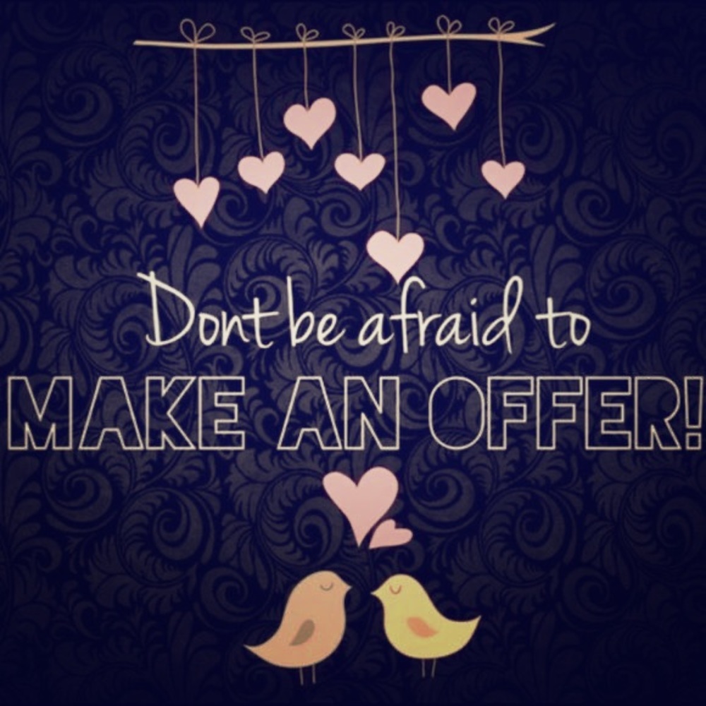 ✨ ALL REASONABLE OFFERS WELCOME!!! ✨